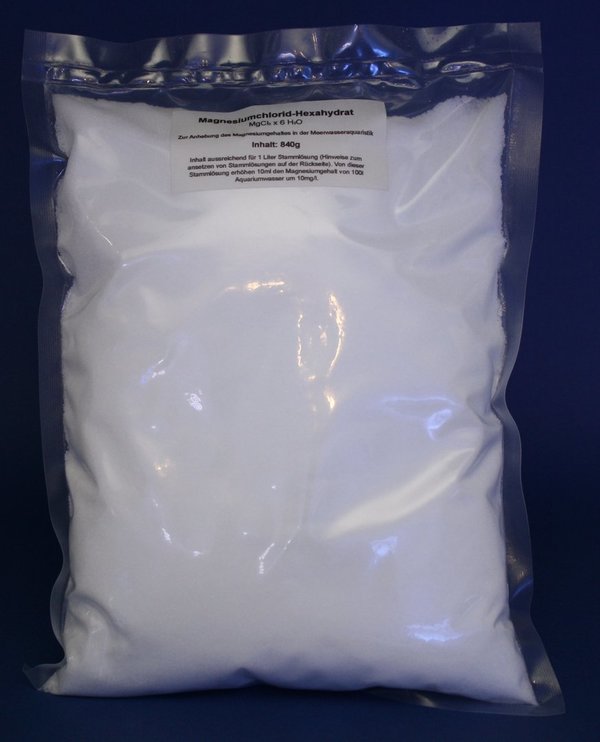 Korallenkiste - Magnesiumchlorid-Hexahydrat 840g für 1 Liter Stammlösung