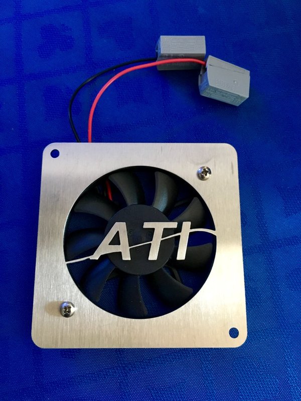 ATI Lüfter T5  für Powermodule incl. Logoblech